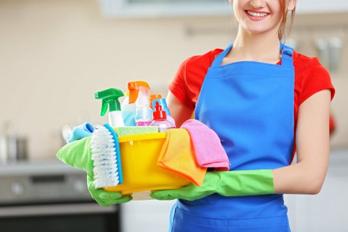 Professional hard floor cleaning in Twickenham for a polished indoor floor