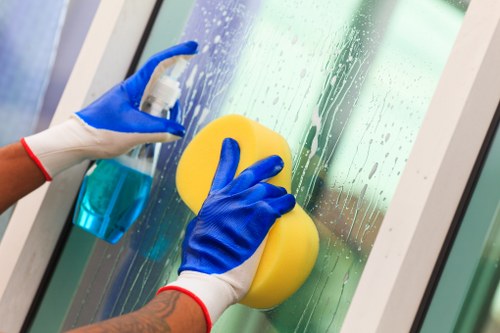 Twickenham domestic cleaning service preparing a kitchen for a spotless finish