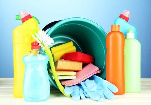 Sorted waste and materials ready for local transfer station recycling