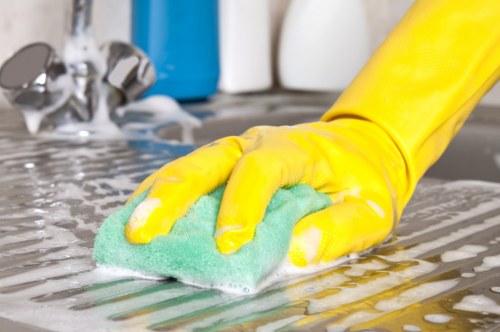 Bathroom sanitising and limescale removal in a Twickenham property